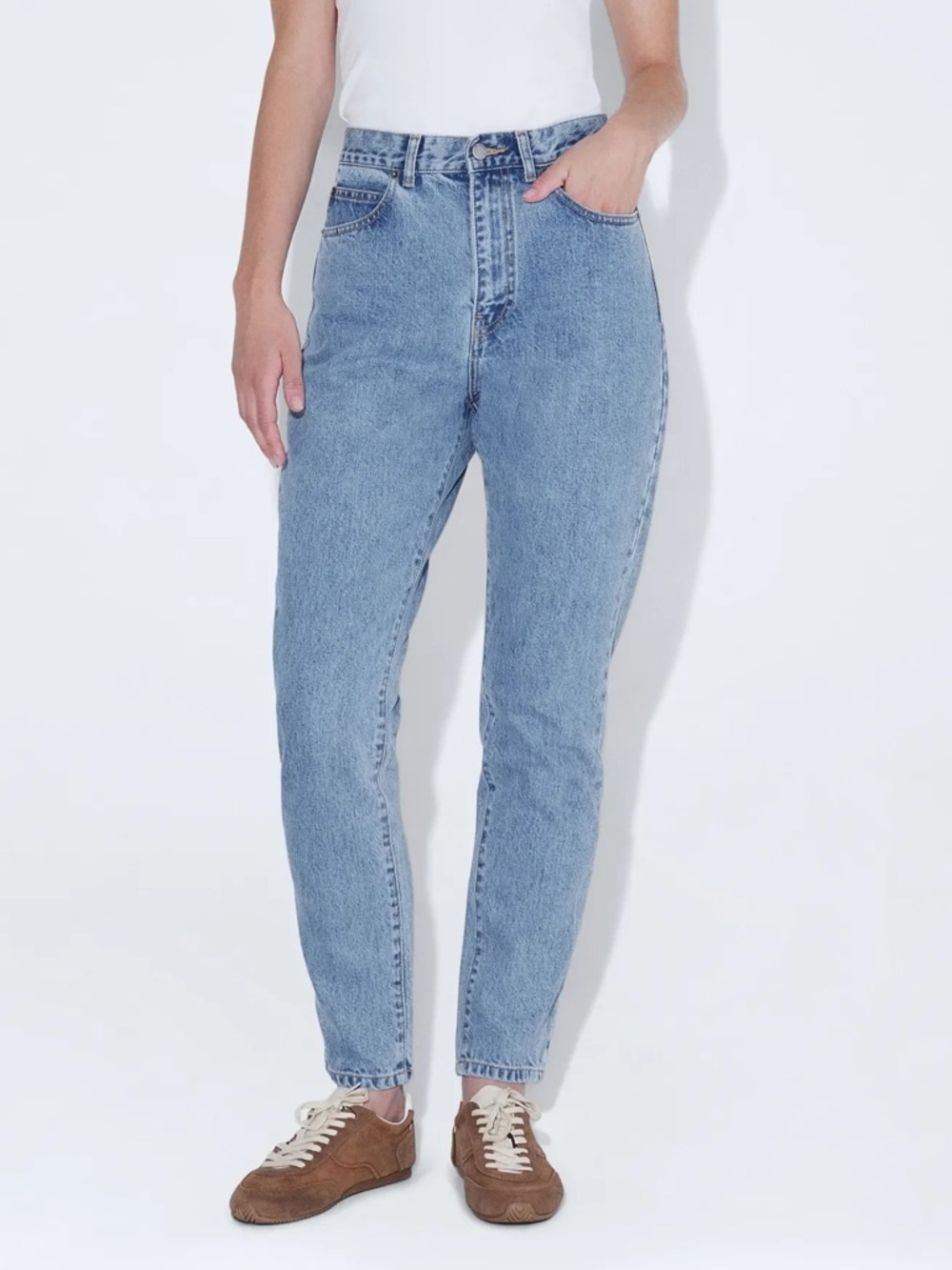 Dr. Denim Nora High Cropped Jeans - Light Retro NEW WITHOUT TAGS